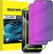 2 Pack Purple Privacy Screen Protector for iPhone 15 Pro 6.1 inch, 9H Anti-Spy Tempered Glass, Easy Installation, High Sensitivity, Case Friendly...