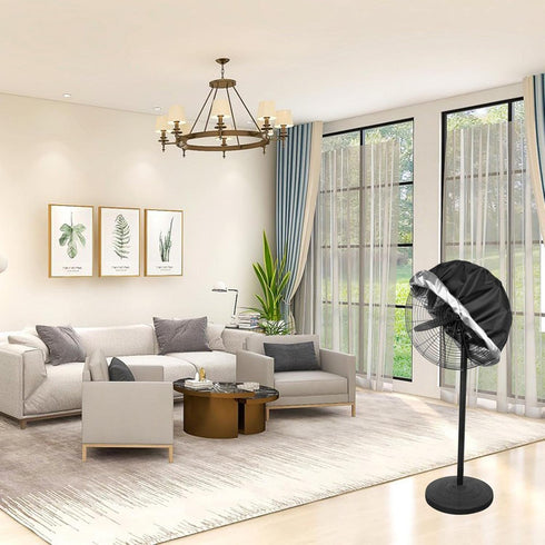 Industrial Heavy Duty Outdoor Floor Fan Waterproof Dustproof Cover...