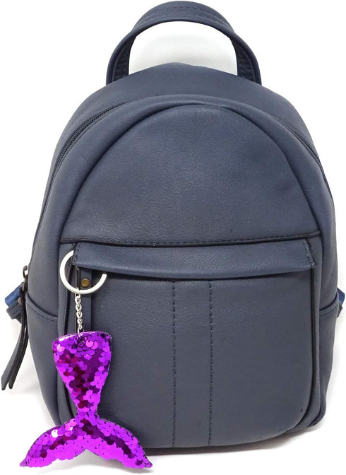 Honbay 6PCS Glitter Reversible Sequins Mermaid Tails Keychains Party Favors for Mermaid Themed Party...