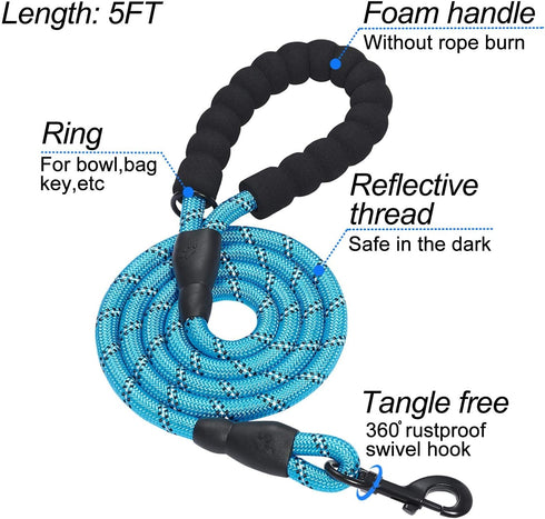 Dog Harness Step-in Breathable Puppy Cat Dog Vest Harnesses for Small Medium Dogs Blue...