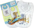 Design Works Crafts Janlynn Stamped for Cross Stitch Baby Bib Kit, in The Jungle...