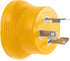 Camco Power Grip Camper/RV Generator Adapter | Features a Heavy-Duty 30 Amp Locking Male and Female Connection | Rated for 125 Volts / 3750 Watts ...