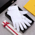 SATINIOR 10 Pairs White Cotton Marching Gloves Formal Tuxedo Guard Parade Gloves...