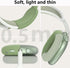 Silicone Case Cover for AirPods Max Headphones, Anti-Scratch Ear Pad Case Cover/Ear Cups Cover/Headband Cover for AirPods Max, Accessories Soft Si...