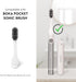 Boka Pocket Replacement Toothbrush Heads for Sonic Powered Electric Travel Toothbrush (2 Heads)...