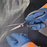 Heavy Duty Scissors 9'', All Purpose, Leather Scissors, Reinforced Stainless Steel Blades with Metal Handles for Home, Office, Easy Cutting Cardbo...