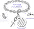 Christian Gifts for Women Men Bracelets Christian Bible Verses Bracelets Gift Religious Prayer Bracelets Gift Inspirational Baptism Jewelry for Te...