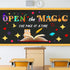 Magic Themed Classroom Bulletin Board Decorations Set Back to School Bulletin Boards decor Cutouts Classroom Wall Door Decorations for Kindergarte...