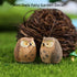 Mini Owls Fairy Garden Accessories, Owl Miniature Figurines Fairy Garden Decor for Micro Landscape, Plant Pots, Bonsai Craft Decor, Party Decorati...