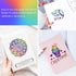 TECKWRAP Holographic Sparkle Chrome Adhesive Craft Vinyl 1ft x 5ft, Rainbow...