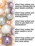 30 Pcs Pearl Beads for Jewelry Making, 10mm Champagne Shell Pearls Beads, Faux Pearls Round Pearl Beads Bulk with Holes for DIY Bracelets Jewelry ...