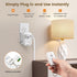 SURAIELEC Remote Control Outlet, 100FT Long Range Wireless Light Switch, No Interference, Indoor Plug for Lamps, Fans, Christmas Trees, Small Appl...