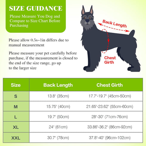 Reflective Dog Vest for Safety - High Visibility Fluorescent Pet Vest Lightweight Jacket Dog Clothes Reflective Dog Harness for Night Walking Hunt...