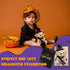 Halloween Plush Bear - Halloween Pumpkin Witch Stuffed Animal Teddy Bear with Broomstick & Hat, Halloween Party Decorations Gifts for Boys & Girls...