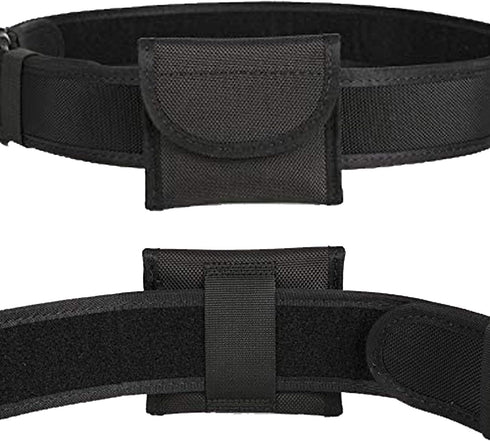 TACTACFR Double Glove Pouch Police Firefighter EMS EMT Paramedic Medical Disposable Gloves Holder for 2 and 2.25" Duty Belt...