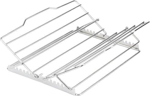 BRADSHAW INTERNATIONAL 23803 Chrome Adjustable Roast Rack...