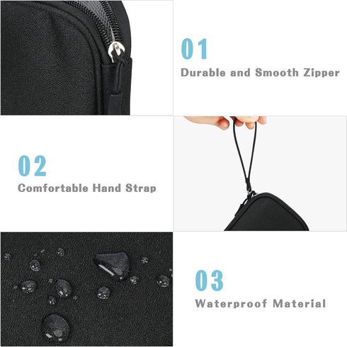 FYY Electronic Organizer, Travel Pouch Electronic Accessories Carry Case Portable Waterproof All-in-One Storage Bag for Cable, Cord, Charger, Phon...