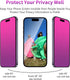 2 Pack Gradient Tempered Glass for iPhone 14 / 13 Pro / 13 Privacy Screen Protector for iPhone14 / 13Pro / 13 6.1inch Anti Spy Anti Blue Light Eye...