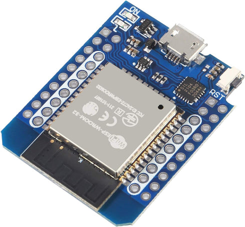 ESP32 D1 Mini NodeMCU ESP-WROOM-32 WLAN WiFi Bluetooth IoT Development Board 5V Compatible with Arduino (3pcs)......