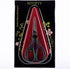 Embroidery Scissors Knitting Scissor Small Crafting Shears with Leather Case Little Scissors Cover for Sewing Threading Needlework DIY Tool 4.2in ...