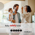 5 Pack Cabinet Locks Baby Proofing For Knobs & Handles, Length Adjustable Child Safety Locks, Easy to Use Safety Child Locks No Drill No Screws No...