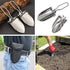 AKOAK 1 Pack Stainless Steel Foldable Garden Shovel, Handy Mini Camping Shovel, Llightweight Camping Gear, Versatile Outdoor Survival, Fishing, Ca...