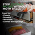 Cedar Rings for Clothes Storage – Stop Clothes Damage - 30 Fresh Cedar Rings to Protect Your Clothes...