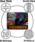 Halloween Jack and Sally Vampires Gifts Mouse Pad for Friends Women Men Trick or Treat Gift Mouse Pad Birthday Halloween for Son Daughter (2)...