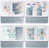 BDF BLKT Window Film Blackout Day & Night 24 Hour Opaque Privacy - 36in X 6ft...