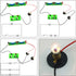 EUDAX DIY Physics Experiment Model Kit Electromagnetic Materials Electromagnet and Basic Electricity Discovery Circuit for School Lab Creative Edu...