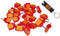 Orange Reflective Wing Tacks (Pack of 50) Trail Tacks, Glow Tacks, Hiking Markers, Trail Marking Tacks, Mark Trail Reflective Thumb Tacks for Hunt...
