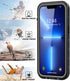 for iPhone 13 Pro Waterproof Case with Built-in Screen Protector, Shockproof Dustproof Full Body Protective IP68 Waterproof Phone Case for iPhone ...