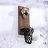 Magnetic Basketball Bottle Opener, Wooden Wall Mounted Opener with Cap Collector Catcher, Ideal Gift for Basketball and Beer Lovers, Use as Kitche...