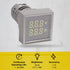 -Digital Led Display Indicator Voltmeter and Ammeter, Multimeter Voltage AC50-500V and Current Meter 0-100A, Gauge Meter Tester Volt Amp Monitor-A...