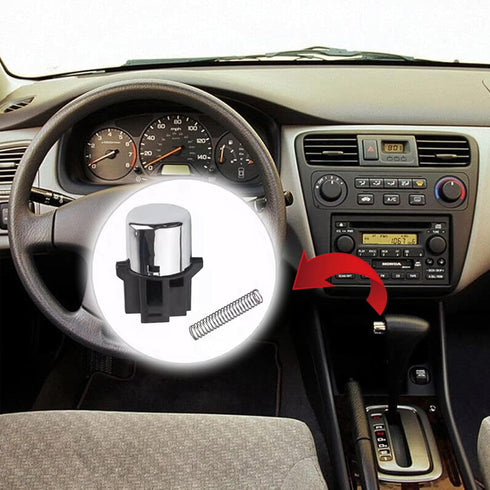 1 PC Car Gear Lever Button, Replacement OEM Number 54132-SDA-A81 Wave Stick Shift Knob Push Rod Ball Handle, Personalized Modification Accessory, ...