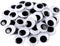 FEBSNOW 200 Pieces Wiggle Eyes Self Adhesive Black White Googly Eyes for DIY Crafts Decoration (20mm)...