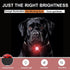 dog collar lights for nighttime clip on, 3 modes Dog Light Rechargeable, 100% Waterproof light for dog collar to see dogs at night. Pet Collr Acce...