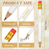 Crtiin 50 Pieces Half Pencils Baby Shower Pencils Sharpened Pencils with Erasers Pencils for Baby Shower Presharpened Pencils Woodcase Pencils for...