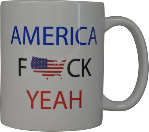 Rogue River Tactical Best Coffee Mug USA Flag American Patriot Novelty Cup Great Gift Idea For Men Dad Father Husband Military Veteran Conservativ...
