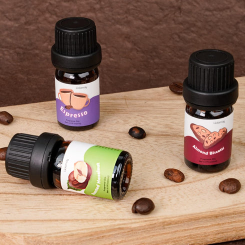 Fragrance Oil for Candle & Soap Making, Holamay Coffee Shop Premium Aromatherapy Essential Oils for Diffuser - Espresso, Cafe Mocha, Chocolate, Al...