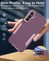 Dahkoiz for Samsung Galaxy A15-5G Phone Case, and Screen Protector, Dust-Proof Port Cover, Full Body Non-Slip Rubber Covered, Wear-Resistant & Dro...