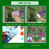 4th of July Gnome Window Clings Decorations 9 Sheets Patriotic Window Clings Red White and Blue Party Supplies Decor for Home School Office Classr...