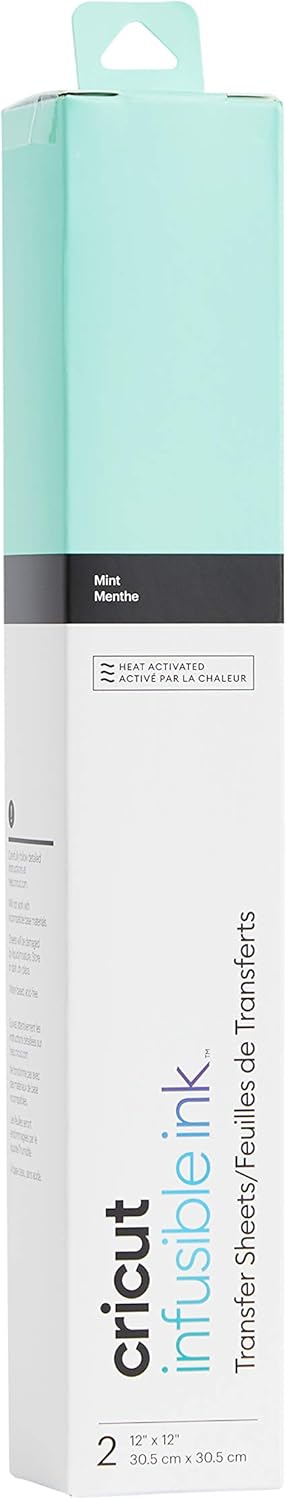 Cricut Infusible Ink Sheets - Sublimation Transfer Paper, (2) 12" x 12" Transfer Sheets & (2) Butcher Paper, Create Designs with Cricut Blanks, Co...