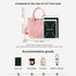 Small Canvas Tote Bag with Zipper, Crossbody Bag Shoulder Bag Handbag Messenger Bag for Women, Shopping, School...