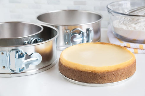 Fox Run Mini Springform Pan Set, Tin-Plated Steel, 3-Piece...