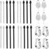 4 Set Replacement Stylus Pen Nibs for Samsung, Touch s Pens Tips Replacement Writing Pen Nibs Parts for Samsung Note 10/Note 10 Plus/Tab S6/T860/T...