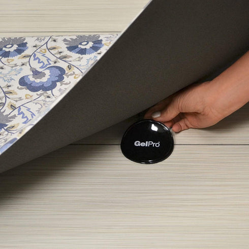 GelPro GellyGripper 3" Adhesive Anti Skid Grip Pad for Under Area Rug/Standing Desk Mat, 4 Pack...