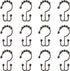 Zenna Home Metal Double Glide Shower Rings, Oil Rubbed Bronze – Set of 12 Heavy Duty, Rust-Resistant Shower Rings with Smooth Glide for Shower Cur...