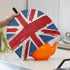 British Flag Union Jack Tea Kettle Cover for English Tea Sets Durable Teapot Cozies Breakfast Warmer Home Kitchen Hotel Tea Party Table Decor Acce...