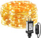 Lighting EVER Fairy Lights Plug in, 33ft 100 LED String Lights for Bedroom, Warm White Copper Wire Lights, Waterproof Indoor Outdoor Decorative Fa...